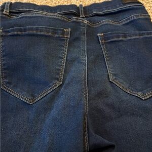 Nicole Miller Dark Blue Jean Shorts